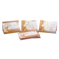 Biglietti COMUNIONE portasoldi oro 12pz