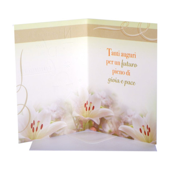 Biglietti auguri COMUNIONE classic 12pz