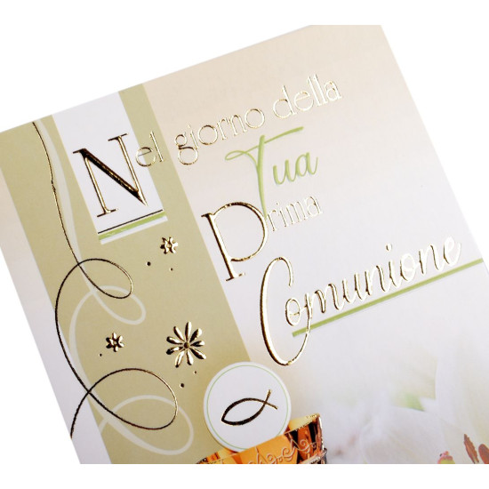 Biglietti auguri COMUNIONE classic 12pz