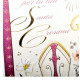 Biglietti auguri CRESIMA classic oro 3D 12pz
