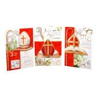 Biglietti auguri CRESIMA oro e rilievo 12pz