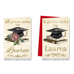 Biglietti LAUREA portasoldi 12pz