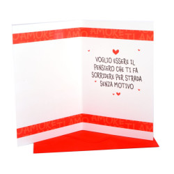 Biglietti LOVE glitter 12pz