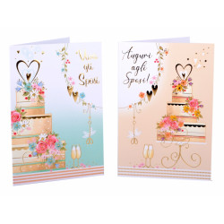 Biglietto MATRIMONIO portasoldi 12pz