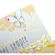 Biglietti augurali MATRIMONIO portasoldi oro 12pz Biglietti augurali MATRIMONIO portasoldi oro 12pz