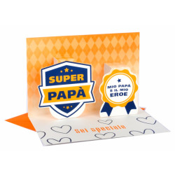 Biglietto AUGURI papà pop up 6pz Biglietto AUGURI papà pop up 6pz