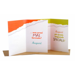 Biglietti auguri PENSIONE 12pz Biglietti auguri PENSIONE 12pz