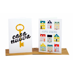Biglietti auguri NUOVA CASA 12pz