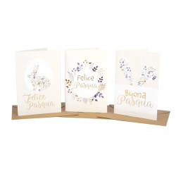 Biglietti auguri PASQUA classic 12pz