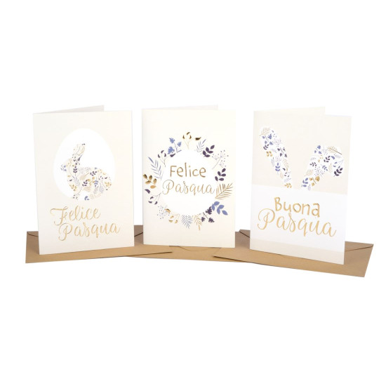 Biglietti auguri PASQUA classic 12pz