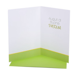 Biglietti augurali PASQUA coniglietti 12pz