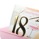 Biglietti auguri COMPLEANNO 18 anni portasoldi 12pz