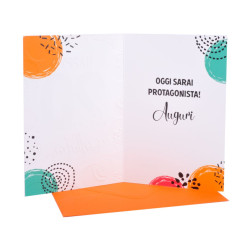 Biglietti auguri COMPLEANNO 20 anni oro e rilievo 6pz