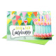 Biglietti COMPLEANNO portasoldi party 12pz