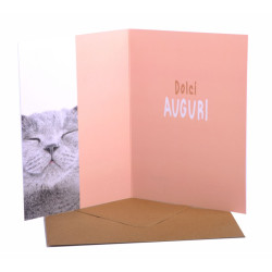 Biglietti auguri COMPLEANNO dolci cuccioli 12pz Biglietti auguri COMPLEANNO dolci cuccioli 12pz