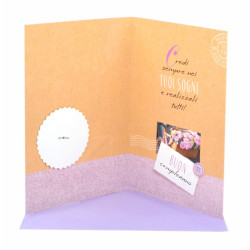 Biglietti auguri COMPLEANNO doppia rotella anni 12pz Biglietti auguri COMPLEANNO doppia rotella anni 12pz