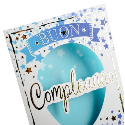 Biglietti augurali COMPLEANNO 12pz Biglietti augurali COMPLEANNO 12pz