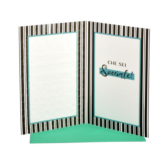 Biglietti auguri COMPLEANNO pois oro 12pz