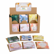 Biglietti MINI POP UP auguri e buon compleanno 48pz