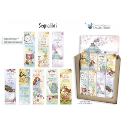 Espositore SEGNALIBRI "I Colori di Laura" 64pz