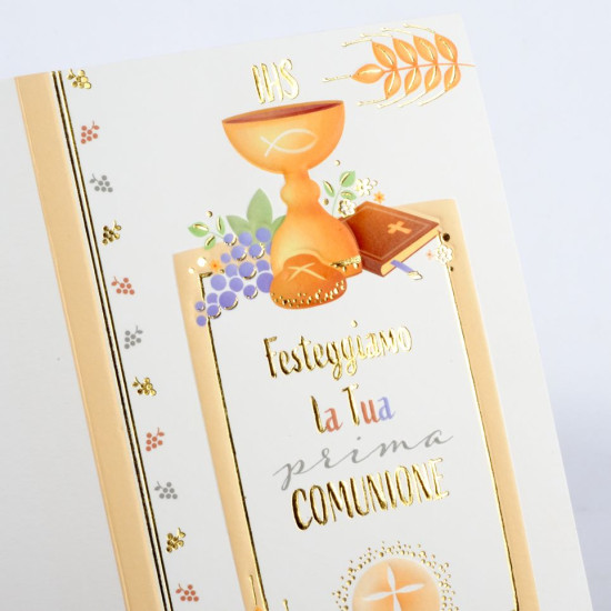 Biglietti auguri COMUNIONE classic 12pz