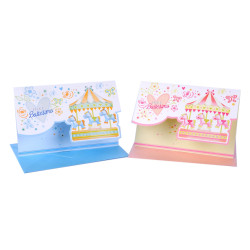 Biglietti augurali BATTESIMO sagomati 12pz Biglietti augurali BATTESIMO sagomati 12pz