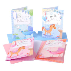 Biglietti augurali BATTESIMO 12pz Biglietti augurali BATTESIMO 12pz