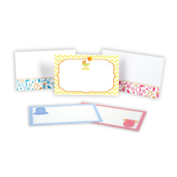 100 cartoncini + 100 buste BABY 9x14