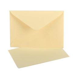 100 cartoncini + buste F4 7x11 AVORIO 100 cartoncini + buste F4 7x11 AVORIO