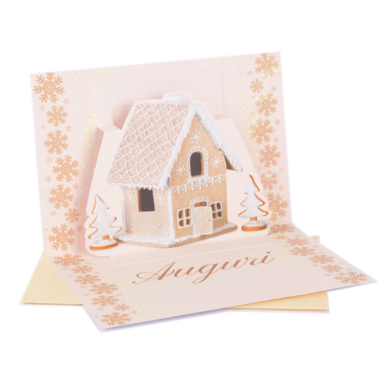 Biglietti auguri NATALE pop up 12pz