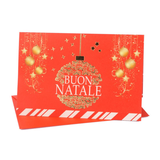 Biglietti auguri NATALE pop up 12pz