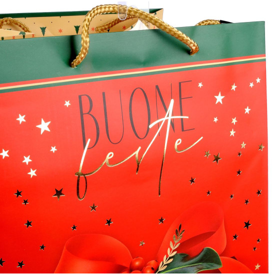 Shoppers 25x25x35 Natale 12pz
