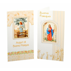 Biglietto PASQUA Sacra 9x17cm 10pz