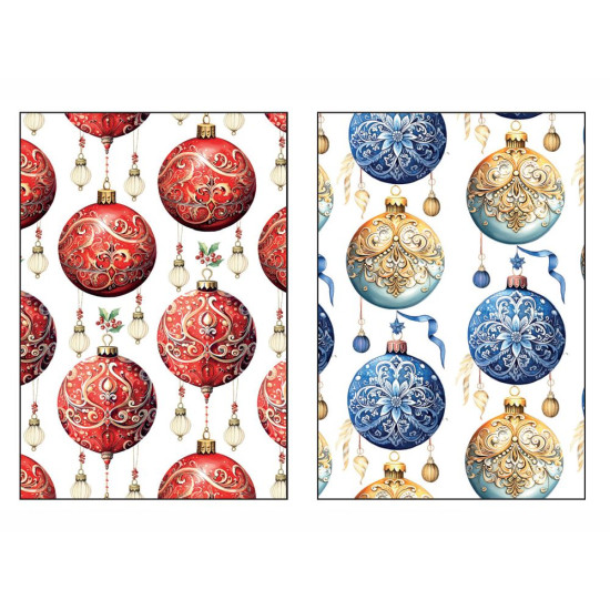 Fogli carta regalo natalizia 50pz