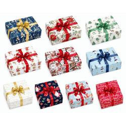 Fogli carta regalo natalizia 50pz