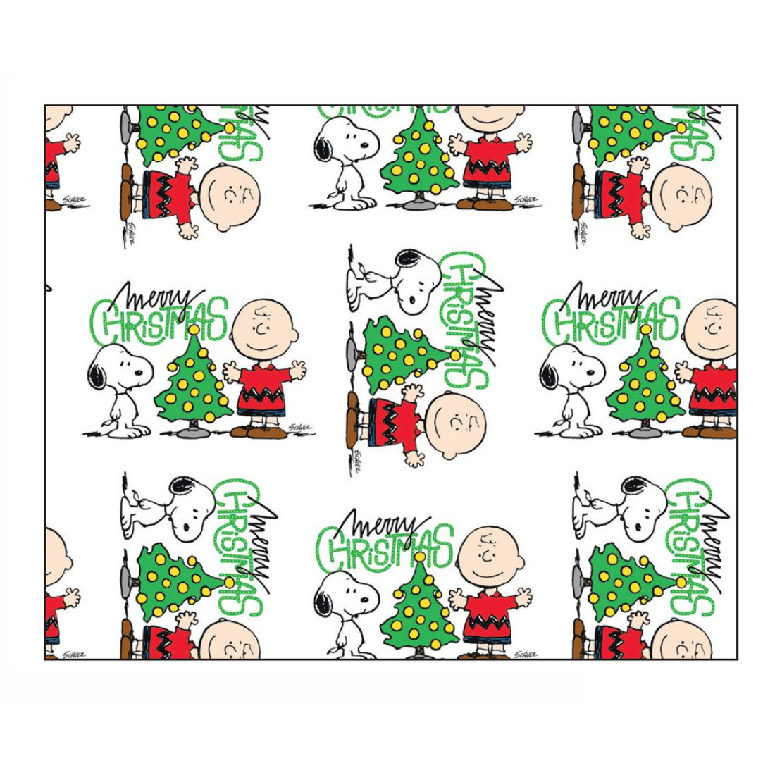 Carta Regalo Natale Snoopy PEANUTS 70x100 | 50 Fogli