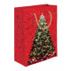 Shopper 33x45 natale oro 18pz