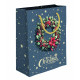 Shopper 18x23 natale oro 18pz