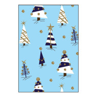 Fogli carta regalo natalizia 10pz