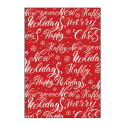 Fogli carta regalo auguri natale 10pz Fogli carta regalo auguri natale 10pz