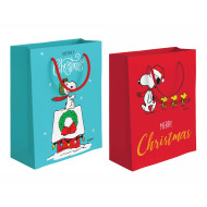 Borsette regalo 32x45 Peanuts - 12pz
