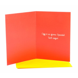 Biglietto auguri compleanno 17 anni 6pz