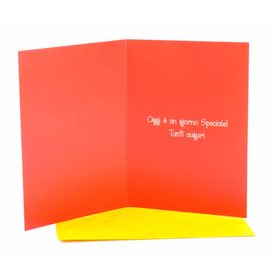 Biglietto auguri compleanno 17 anni 6pz