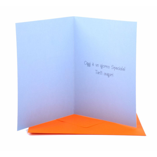 Biglietto auguri compleanno 53 anni 6pz