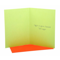 Biglietto auguri compleanno 54 anni 6pz