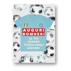 Biglietti auguri CALCIO AZZURRI 6pz Biglietti auguri CALCIO AZZURRI 6pz
