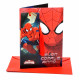Biglietti compleanno SPIDERMAN segnalibro 12pz Biglietti compleanno SPIDERMAN segnalibro 12pz