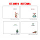Biglietti auguri BUON NATALE joy 12pz