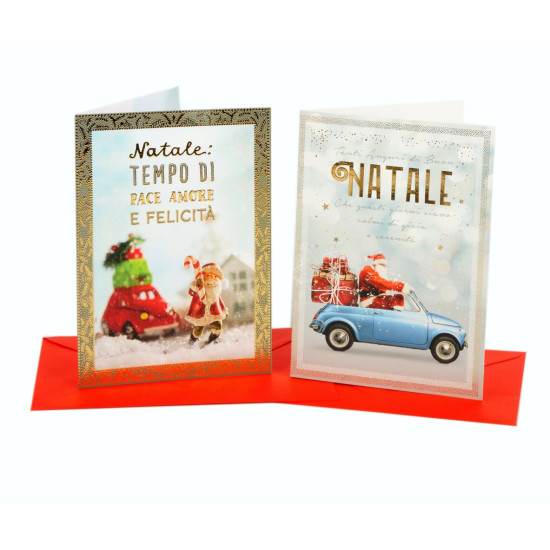 Biglietti auguri BUON NATALE 12pz