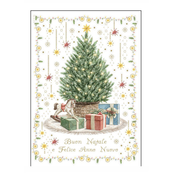 Biglietti auguri BUON NATALE 12pz